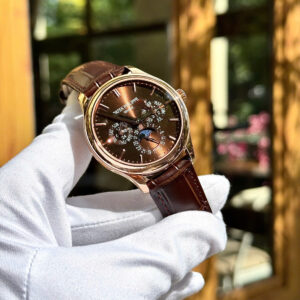 Đồng Hồ Patek Philippe Grand 5327 Complications Replica 1 1 Mặt Số Màu Nâu Nhà Máy 3K 40mm (1)