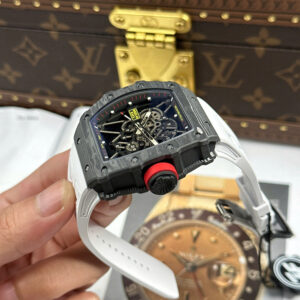 Đồng Hồ Richard Mille RM35-01 Rafael Nadal Màu Trắng Replica Nhà Máy ZF 44,5×49,94mm (3)