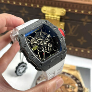 Đồng Hồ Richard Mille RM35-01 Rafael Nadal Màu Trắng Replica Nhà Máy ZF 44,5×49,94mm (3)