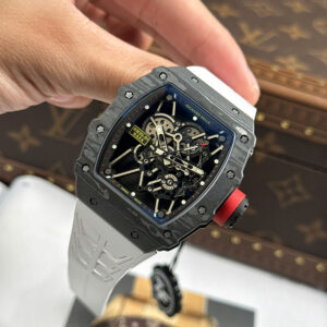 Đồng Hồ Richard Mille RM35-01 Rafael Nadal Màu Trắng Replica Nhà Máy ZF 44,5×49,94mm (3)