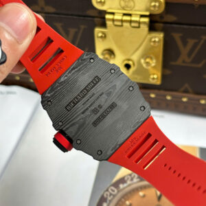 Đồng Hồ Richard Mille RM35-01 Rafael Nadal Replica Dây Cao Su Đỏ Nhà Máy ZF 44,5×49,94mm (7)