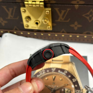 Đồng Hồ Richard Mille RM35-01 Rafael Nadal Replica Dây Cao Su Đỏ Nhà Máy ZF 44,5×49,94mm (7)