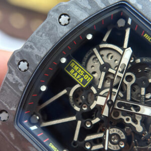 Đồng Hồ Richard Mille RM35-01 Rafael Nadal Replica Vỏ Carbon NTPT Siêu Nhẹ Nhà Máy ZF 44,5×49,94mm (2)