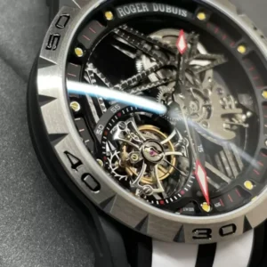 Đồng Hồ Roger Dubuis Excalibur RDDBEX0549 Titanium Replica Tourbillon 45mm (1)
