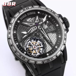 Đồng Hồ Roger Dubuis Excalibur RDDBEX0815 Tourbillon Replica Nhà Máy BBR 45mm (1)