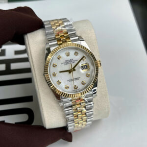 Đồng Hồ Rolex DateJust 126233 Demi Bọc Vàng 18K Mặt Số Xà Cừ Nhà Máy GM 36mm (1)