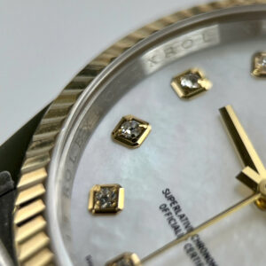 Đồng Hồ Rolex DateJust 126233 Demi Bọc Vàng 18K Mặt Số Xà Cừ Nhà Máy GM 36mm (1)