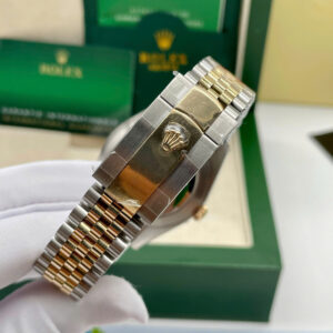 Đồng Hồ Rolex DateJust 126233 Replica Bọc Vàng 18K Mặt Số Wimbledon Nhà Máy GM 36mm (1)