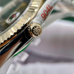 Đồng Hồ Rolex DateJust 126233 Replica Bọc Vàng 18K Mặt Số Wimbledon Nhà Máy GM 36mm (1)