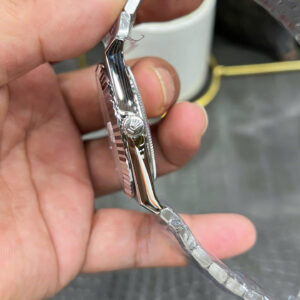 Đồng Hồ Rolex Land-Dweller Nam Replica Cao Cấp Mặt Số Trắng 40mm (1)