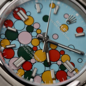 Đồng Hồ Rolex Oyster Perpetual Rep 1 1 Mặt Số Bong Bóng Nhà Máy Clean 36mm (1)