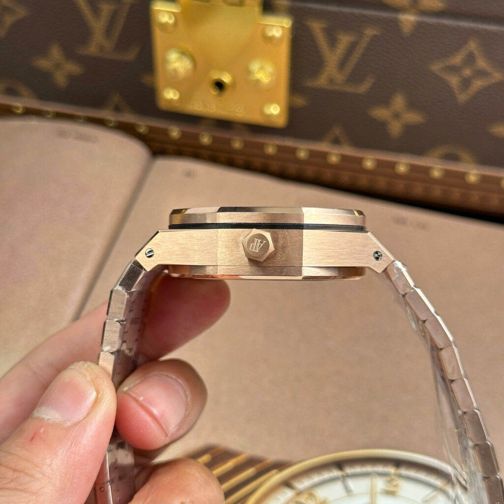 Đồng Hồ Audemars Piguet Royal Oak Ref. 26735 Rep 1 1 Tourbillon Màu Vàng Hồng 41mm (2)