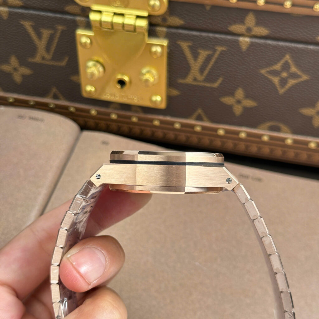 Đồng Hồ Audemars Piguet Royal Oak Ref. 26735 Rep 1 1 Tourbillon Màu Vàng Hồng 41mm (2)