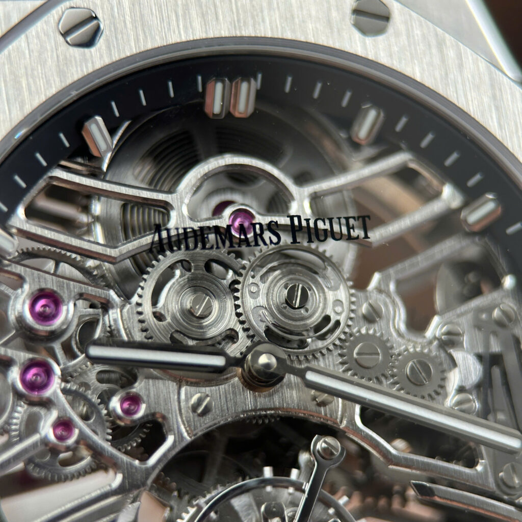 Đồng Hồ Audemars Piguet Royal Oak Ref. 26735 Rep 1 1 Tourbillon Openworked Xưởng APP 41mm (1)