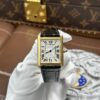Đồng Hồ Cartier Tank Louis Vàng Gold Rep 1 1 Dây Đeo Da 27.8×38 (1)