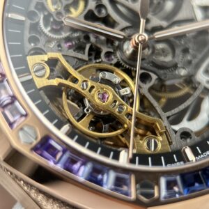 Đồng Hồ Audemars Piguet Royal Oak Frosted Gold Double Balance Wheel Openworked 15412OR Rep Cao Cấp 41mm (2)