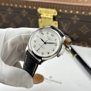 Đồng Hồ Longines Master Collection L2.628.4.78.5 Replica 11 Mặt Trắng Dây Da 38 (2)