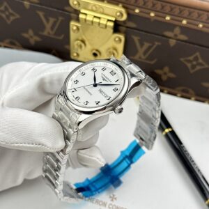 Đồng Hồ Longines Master Collection L2.755.4.78.6 Replica 11 Mặt Trắng Bạc Dây Kim Loại 40mm (2)