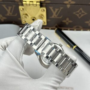 Đồng Hồ Longines Master Collection L2.755.4.78.6 Replica 11 Mặt Trắng Bạc Dây Kim Loại 40mm (2)