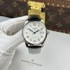 Đồng Hồ Longines Master Collection L2.793.4.78.3 Mặt Trắng Dây Da Rep Cao Cấp 40mm (2)