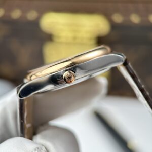 Đồng Hồ Longines Master Moonphase Mặt Trắng Dây Da Replica 11 Cao Cấp Nhất 40mm (2)