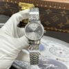 Đồng Hồ Longines Presence L4.922.4.72.6 Replica 11 Mặt Xám Bạc Dây Kim Loại 40mm (2)