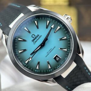 Đồng Hồ Omega Seamaster Aqua Terra 150M Replica 11 Mặt Số Màu Ngọc Lam Nhà Máy VS 38mm (2)