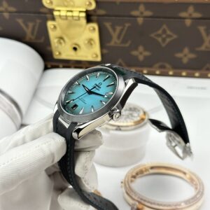 Đồng Hồ Omega Seamaster Aqua Terra 150M Replica 11 Mặt Số Màu Ngọc Lam Nhà Máy VS 38mm (2)