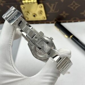 Đồng Hồ Omega Seamaster Railmaster Mặt Nâu Replica Cao Cấp Nhất 38mm (2)