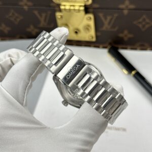 Đồng Hồ Omega Seamaster Railmaster Mặt Nâu Replica Cao Cấp Nhất 38mm (2)