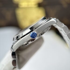 Đồng Hồ Omega Seamaster Railmaster Mặt Nâu Replica Cao Cấp Nhất 38mm (2)