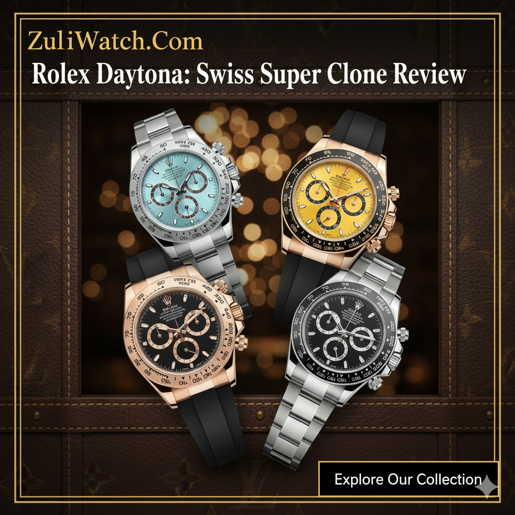 Rolex Daytona Replica – Swiss Super Clone Daytona Review (2)